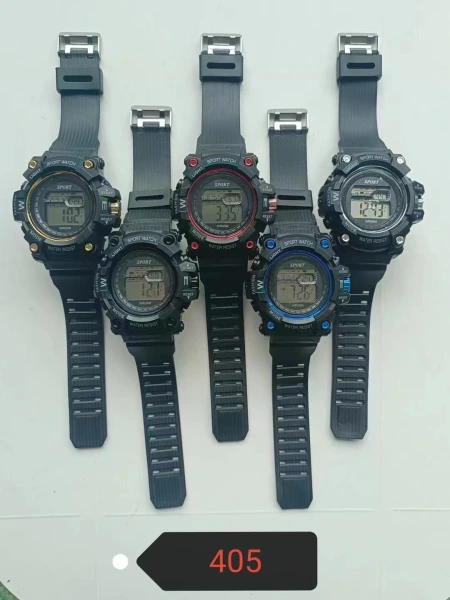 405 to 401 series black strap electronic watches 405 to 401 series black strap electronic watches